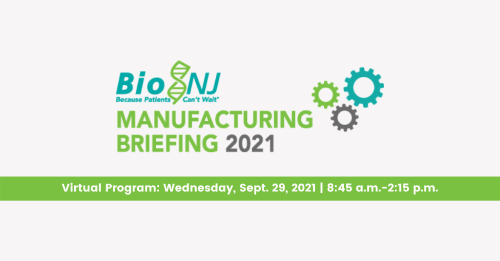 BioNJ Manufacturing Event