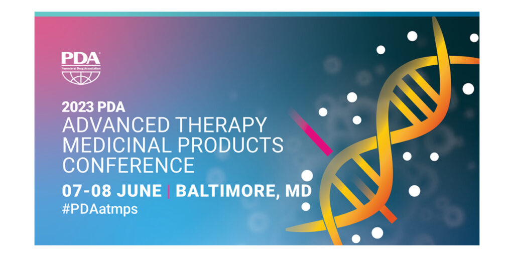 2023 PDA Advanced Therapy Medicinal Products Conference from June 7-8 with DNA graphics